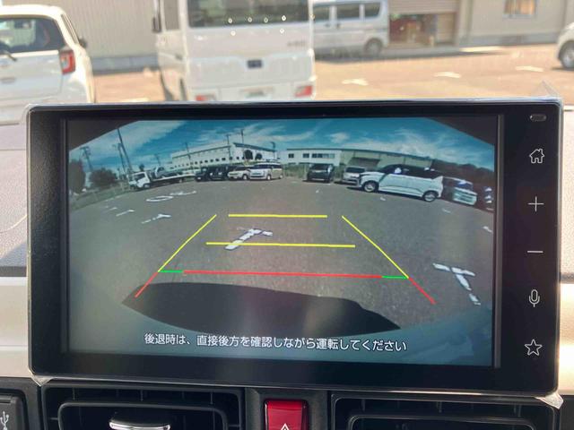 ムーヴキャンバスストライプスＧ２ＷＤ　ＣＶＴ　６６０ｃｃ　ディスプレイオーディオ　バックモニター　衝突被害軽減ブレーキ　横滑り防止装置　ＡＢＳ　アイドリングストップ　プッシュボタンスタート　両側電動スライドドア　前席シートヒーター（福島県）の中古車
