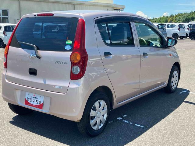 ミラＸスペシャル２ＷＤ　５速マニュアル　６６０ｃｃ　５ドア　エアコン　パワーステアリング　パワーウィンドウ　運転席・助手席エアバッグ　ＣＤ／ＦＭ・ＡＭ電子チューナー　車検整備付（福島県）の中古車