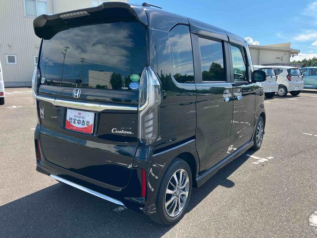 Ｎ−ＢＯＸカスタムＬ２ＷＤ　ＣＶＴ　６６０ｃｃ　左側電動スライドドア　バックモニター　ＥＴＣ車載器　運転席・助手席シートバックテーブル　プラズマクラスターオートエアコン　ベンチシート　前席サイドエアバッグ（福島県）の中古車