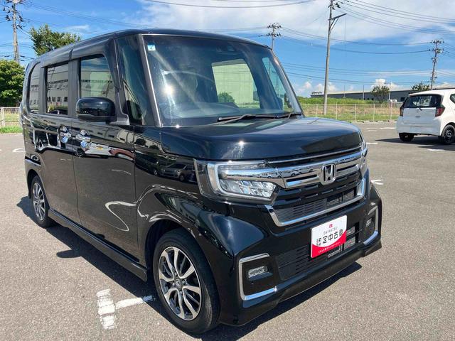 Ｎ−ＢＯＸカスタムＬ２ＷＤ　ＣＶＴ　６６０ｃｃ　左側電動スライドドア　バックモニター　ＥＴＣ車載器　運転席・助手席シートバックテーブル　プラズマクラスターオートエアコン　ベンチシート　前席サイドエアバッグ（福島県）の中古車