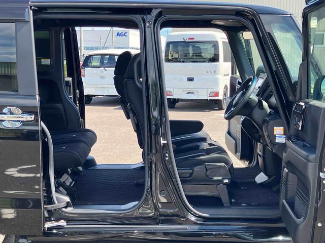 Ｎ−ＢＯＸカスタムＬ２ＷＤ　ＣＶＴ　６６０ｃｃ　左側電動スライドドア　バックモニター　ＥＴＣ車載器　運転席・助手席シートバックテーブル　プラズマクラスターオートエアコン　ベンチシート　前席サイドエアバッグ（福島県）の中古車