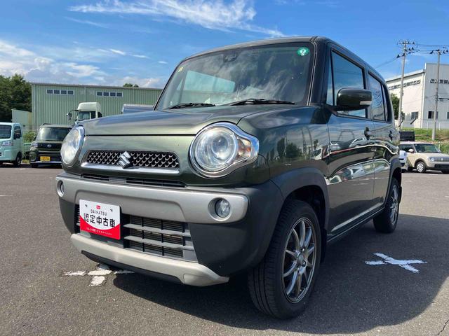 ハスラーＸターボ２ＷＤ　ＣＶＴ　６６０ｃｃ　インタークラーターボ　レーダーブレーキサポート　ナビ　ワンセグＴＶ　バックモニター　運転席・助手席エアバッグ　アイドリングストップ　プッシュボタンスタート　車検整備付（福島県）の中古車