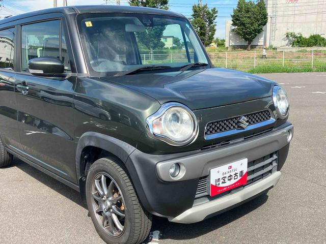ハスラーＸターボ２ＷＤ　ＣＶＴ　６６０ｃｃ　インタークラーターボ　レーダーブレーキサポート　ナビ　ワンセグＴＶ　バックモニター　運転席・助手席エアバッグ　アイドリングストップ　プッシュボタンスタート　車検整備付（福島県）の中古車