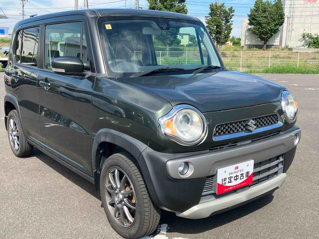 ハスラーＸターボ２ＷＤ　ＣＶＴ　６６０ｃｃ　インタークラーターボ　レーダーブレーキサポート　ナビ　ワンセグＴＶ　バックモニター　運転席・助手席エアバッグ　アイドリングストップ　プッシュボタンスタート　車検整備付（福島県）の中古車