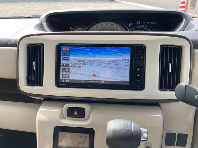 ムーヴキャンバスＧメイクアップ　ＳＡII２ＷＤ　ＣＶＴ　６６０ｃｃ　ナビ　バックモニター　ＥＴＣ車載器　両側電動スライドドア　衝突被害軽減ブレーキ　横滑り防止装置　ＡＢＳ　アイドリングストップ　プッシュボタンスタート　オートライト（福島県）の中古車