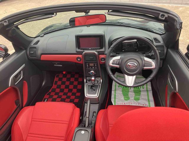 コペンローブ２ＷＤ　ＣＶＴ　６６０ｃｃ　ターボ　電動開閉ルーフ　シートヒーター　オートエアコン　Aftermarketナビ　ＥＴＣ車載器　横滑り防止装置　アイドリングストップ　プッシュボタンスタート　車検整備付（福島県）の中古車