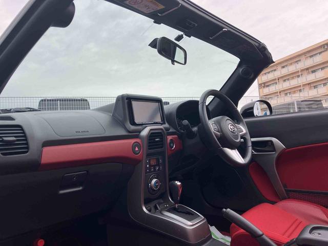 コペンローブ２ＷＤ　ＣＶＴ　６６０ｃｃ　ターボ　電動開閉ルーフ　シートヒーター　オートエアコン　Aftermarketナビ　ＥＴＣ車載器　横滑り防止装置　アイドリングストップ　プッシュボタンスタート　車検整備付（福島県）の中古車