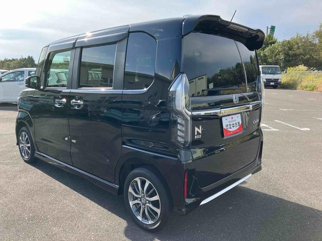 Ｎ−ＢＯＸカスタムＬ４ＷＤ　ＣＶＴ　６６０ｃｃ　電動スライドドア　ディスプレイオーディオ　オートエアコン　バックモニター　運転席・助手席エアバッグ　ＡＢＳ　クルーズコントロール　車検整備付（福島県）の中古車