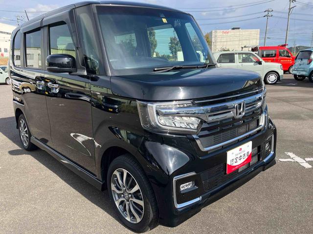 Ｎ−ＢＯＸカスタムＬ４ＷＤ　ＣＶＴ　６６０ｃｃ　電動スライドドア　ディスプレイオーディオ　オートエアコン　バックモニター　運転席・助手席エアバッグ　ＡＢＳ　クルーズコントロール　車検整備付（福島県）の中古車