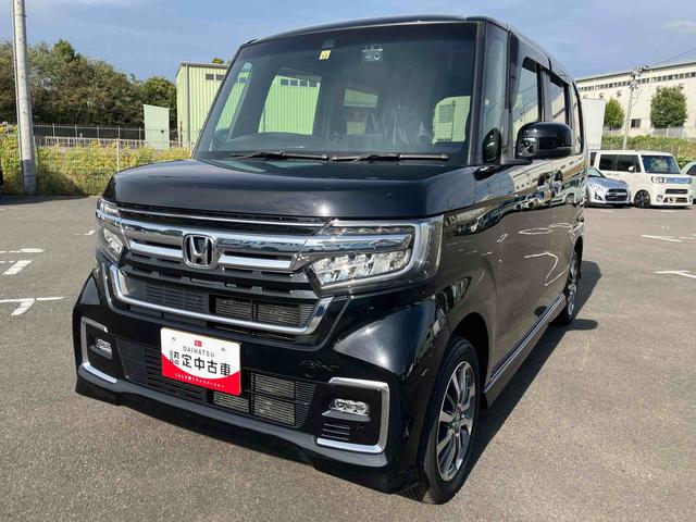 Ｎ−ＢＯＸカスタムＬ４ＷＤ　ＣＶＴ　６６０ｃｃ　電動スライドドア　ディスプレイオーディオ　オートエアコン　バックモニター　運転席・助手席エアバッグ　ＡＢＳ　クルーズコントロール　車検整備付（福島県）の中古車