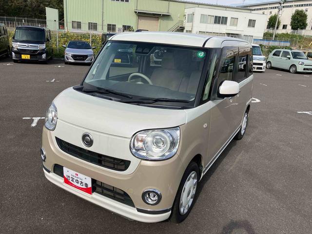 ムーヴキャンバスGメイクアップリミテッド SAIII2WD CVT 660cc 両側電動スライドドア 社外ナビ 全方位モニター ETC車載器 衝突被害軽減ブレーキ 横滑り防止装置 ABS アイドリングストップ プッシュボタンスタート 車検整備付(福島県)の中古車