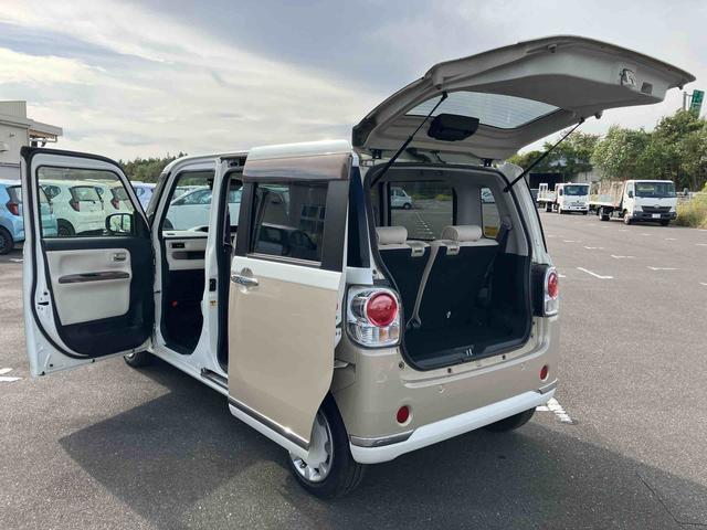 ムーヴキャンバスGメイクアップリミテッド SAIII2WD CVT 660cc 両側電動スライドドア 社外ナビ 全方位モニター ETC車載器 衝突被害軽減ブレーキ 横滑り防止装置 ABS アイドリングストップ プッシュボタンスタート 車検整備付(福島県)の中古車