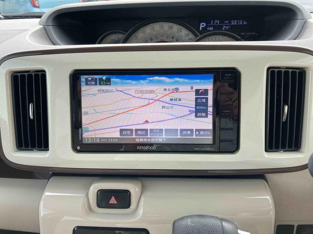 ムーヴキャンバスGメイクアップリミテッド SAIII2WD CVT 660cc 両側電動スライドドア 社外ナビ 全方位モニター ETC車載器 衝突被害軽減ブレーキ 横滑り防止装置 ABS アイドリングストップ プッシュボタンスタート 車検整備付(福島県)の中古車