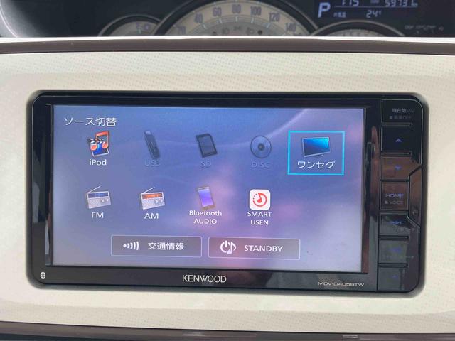 ムーヴキャンバスGメイクアップリミテッド SAIII2WD CVT 660cc 両側電動スライドドア 社外ナビ 全方位モニター ETC車載器 衝突被害軽減ブレーキ 横滑り防止装置 ABS アイドリングストップ プッシュボタンスタート 車検整備付(福島県)の中古車