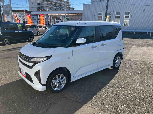 ムーヴＧ２ＷＤ　ＣＶＴ　６６０ｃｃ　衝突被害軽減ブレーキ　横滑り防止装置　ＡＢＳ　サイドエアバッグ　アイドリングストップ　プッシュボタンスタート　両側スライドドア　ディスプレイオーディオ　バックモニター（福島県）の中古車