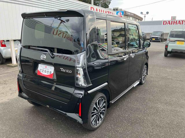 タントカスタムRSリミテッド ターボ2WD CVT 660cc ターボ 両側電動スライドドア 衝突被害軽減ブレーキ 横滑り防止装置 ABS アイドリングストップ プッシュボタンスタート クルーズコントロール 届出済未使用車(福島県)の中古車