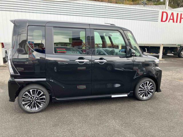 タントカスタムRSリミテッド ターボ2WD CVT 660cc ターボ 両側電動スライドドア 衝突被害軽減ブレーキ 横滑り防止装置 ABS アイドリングストップ プッシュボタンスタート クルーズコントロール 届出済未使用車(福島県)の中古車