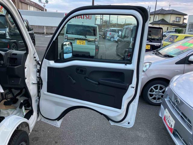 ハイゼットトラックスタンダード　農用スペシャル４ＷＤ　ＣＶＴ　６６０ｃｃ　衝突被害軽減ブレーキ　横滑り防止装置　ＡＢＳ　アイドリングストップ　マニュアルエアコン　パワーステアリング　運転席・助手席エアバッグ　荷台作業灯　届出済未使用車（福島県）の中古車