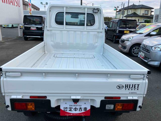 ハイゼットトラックスタンダード　農用スペシャル４ＷＤ　ＣＶＴ　６６０ｃｃ　衝突被害軽減ブレーキ　横滑り防止装置　ＡＢＳ　アイドリングストップ　マニュアルエアコン　パワーステアリング　運転席・助手席エアバッグ　荷台作業灯　届出済未使用車（福島県）の中古車