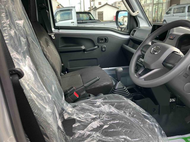 ハイゼットトラックジャンボエクストラ　４ＷＤ　５速マニュアル４ＷＤ　ＣＶＴ　６６０ｃｃ　衝突被害軽減ブレーキ　横滑り防止装置　ＡＢＳ　エアバッグ　マニュアルエアコン　パワーステアリング　アイドリングストップ　　届出済未使用車（福島県）の中古車