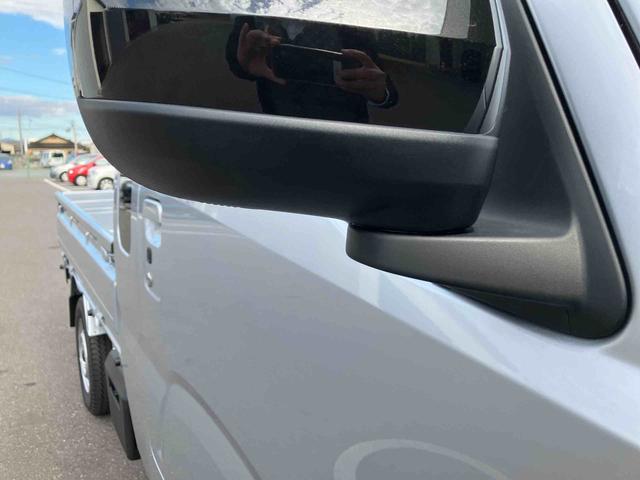 ハイゼットトラックジャンボエクストラ　４ＷＤ　５速マニュアル４ＷＤ　ＣＶＴ　６６０ｃｃ　衝突被害軽減ブレーキ　横滑り防止装置　ＡＢＳ　エアバッグ　マニュアルエアコン　パワーステアリング　アイドリングストップ　　届出済未使用車（福島県）の中古車