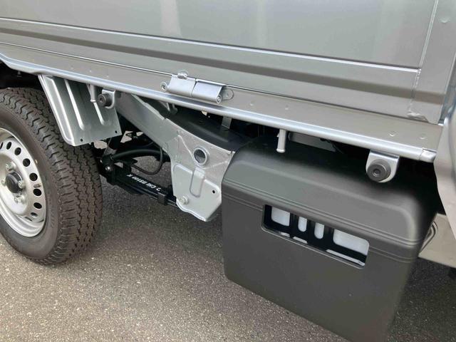 ハイゼットトラックジャンボエクストラ　４ＷＤ　５速マニュアル４ＷＤ　ＣＶＴ　６６０ｃｃ　衝突被害軽減ブレーキ　横滑り防止装置　ＡＢＳ　エアバッグ　マニュアルエアコン　パワーステアリング　アイドリングストップ　　届出済未使用車（福島県）の中古車