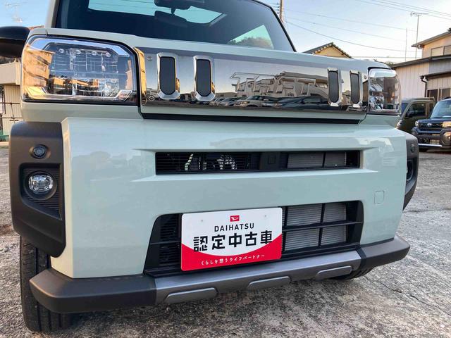 タフトＧターボ　ダーククロムベンチャースマートアシスト　２ＷＤ　ターボ　シートヒーター　スカイフィールトップ　電動パーキングブレーキ　オートホールド機能　全車速追従機能付ＡＣＣ　　　誤発進抑制制御機能　衝突回避支援ブレーキ機能（福島県）の中古車