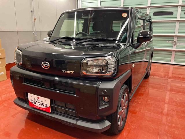 タフトＧターボ　４ＷＤ６６０ｃｃ　スカイフィールトップ　衝突被害軽減ブレーキ　横滑り防止装置　ＡＢＳ　アイドリングストップ　プッシュボタンスタート　ナビ　クルーズコントロール　前席シートヒーター　車検整備付（福島県）の中古車