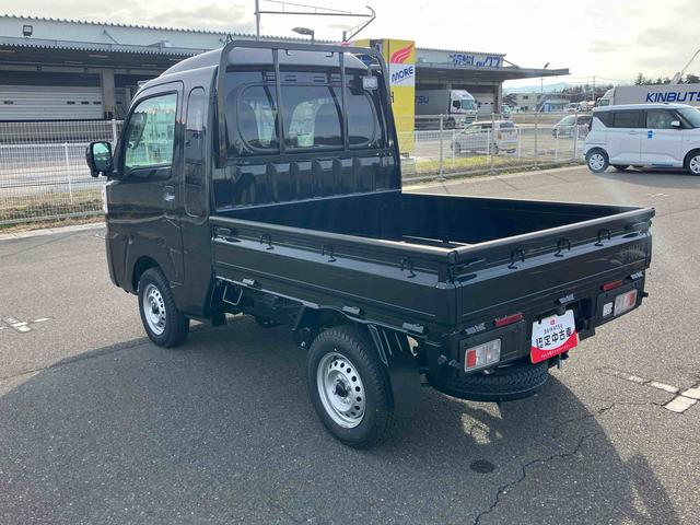 ハイゼットトラックジャンボエクストラ4WD CVT 660cc 衝突被害軽減ブレーキ 横滑り防止装置 ABS 運転席・助手席エアバッグ マニュアルエアコン アイドリングストップ プッシュボタンスタート 荷台作業灯 届出済未使用車(福島県)の中古車