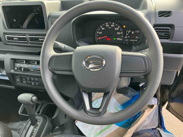 ハイゼットトラックジャンボエクストラ4WD CVT 660cc 衝突被害軽減ブレーキ 横滑り防止装置 ABS 運転席・助手席エアバッグ マニュアルエアコン アイドリングストップ プッシュボタンスタート 荷台作業灯 届出済未使用車(福島県)の中古車