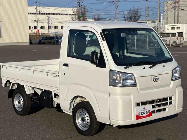 ハイゼットトラックスタンダード４ＷＤ　５速マニュアル　衝突被害軽減ブレーキ　横滑り防止装置　ＡＢＳ　運転席・助手席エアバッグ　アイドリングストップ　マニュアルエアコン　パワーステアリング　届出済未使用車（福島県）の中古車