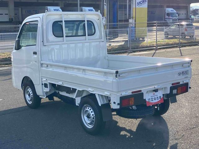 ハイゼットトラックスタンダード４ＷＤ　５速マニュアル　衝突被害軽減ブレーキ　横滑り防止装置　ＡＢＳ　運転席・助手席エアバッグ　アイドリングストップ　マニュアルエアコン　パワーステアリング　届出済未使用車（福島県）の中古車