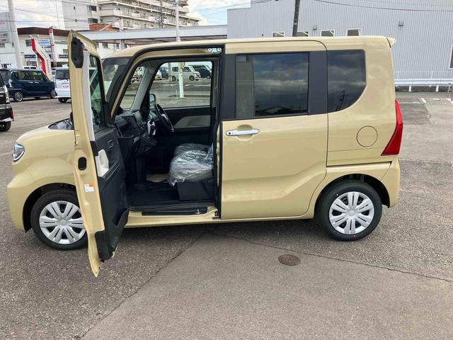 タントＸリミテッド　届出済未使用車２ＷＤ　ＣＶＴ　６６０ｃｃ　両側電動スライドドア　衝突被害軽減ブレーキ　横滑り防止装置　ＡＢＳ　サイドエアバッグ　アイドリングストップ　プッシュボタンスタート　ディスプレイオーディオ　バックモニター（福島県）の中古車