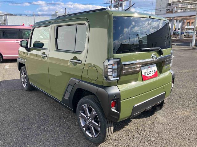 タフトＧ　ダーククロムベンチャー　４ＷＤ　届出済未使用車４ＷＤ　ＣＶＴ　６６０ｃｃ　ディスプレイオーディオ　バックモニター　衝突被害軽減ブレーキ　横滑り防止装置　ＡＢＳ　サイドエアバッグ　アイドリングストップ　プッシュボタンスタート　届出済未使用車（福島県）の中古車