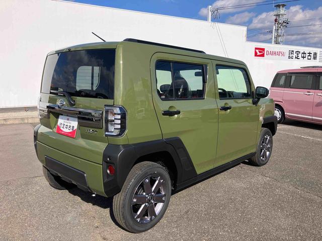 タフトＧ　ダーククロムベンチャー　４ＷＤ　届出済未使用車４ＷＤ　ＣＶＴ　６６０ｃｃ　ディスプレイオーディオ　バックモニター　衝突被害軽減ブレーキ　横滑り防止装置　ＡＢＳ　サイドエアバッグ　アイドリングストップ　プッシュボタンスタート　届出済未使用車（福島県）の中古車