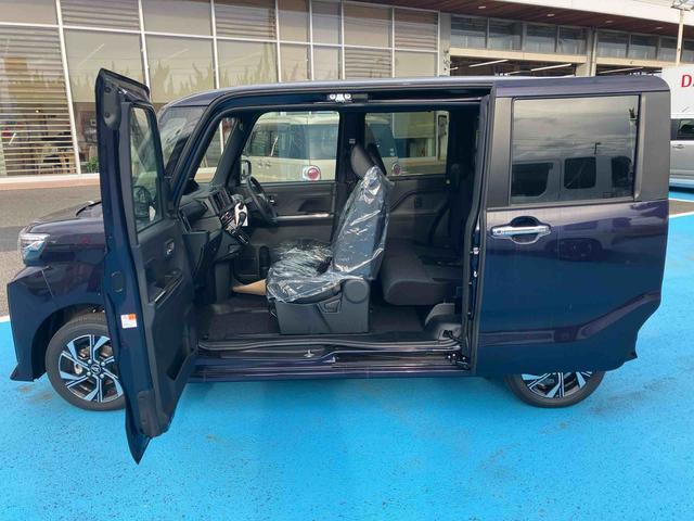 タントカスタムＸリミテッド　４ＷＤ　届出済未使用車４ＷＤ　ＣＶＴ　６６０ｃｃ　両側電動スライドドア　クルコン　衝突被害軽減ブレーキ　横滑り防止装置　ＡＢＳ　アイドリングストップ　プッシュボタンスタート　全方位モニター用カメラ　届出済未使用車（福島県）の中古車