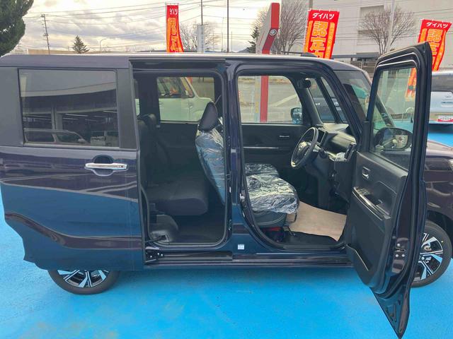 タントカスタムＸリミテッド　４ＷＤ　届出済未使用車４ＷＤ　ＣＶＴ　６６０ｃｃ　両側電動スライドドア　クルコン　衝突被害軽減ブレーキ　横滑り防止装置　ＡＢＳ　アイドリングストップ　プッシュボタンスタート　全方位モニター用カメラ　届出済未使用車（福島県）の中古車