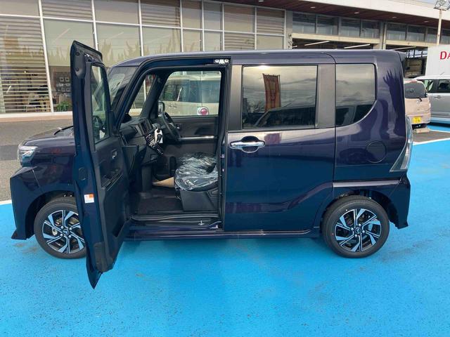 タントカスタムＸリミテッド　４ＷＤ　届出済未使用車４ＷＤ　ＣＶＴ　６６０ｃｃ　両側電動スライドドア　クルコン　衝突被害軽減ブレーキ　横滑り防止装置　ＡＢＳ　アイドリングストップ　プッシュボタンスタート　全方位モニター用カメラ　届出済未使用車（福島県）の中古車