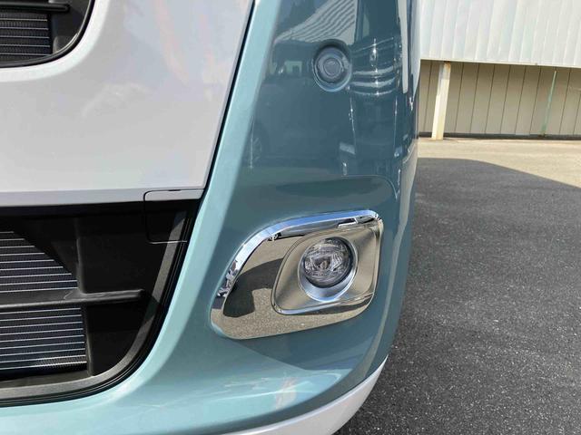 ムーヴキャンバスストライプスG 届出済未使用車2WD CVT 660cc 衝突被害軽減ブレーキ 横滑り防止装置 ABS サイドエアバッグ アイドリングストップ プッシュボタンスタート 両側電動スライドドア ディスプレイオーディオ 届出済未使用車(福島県)の中古車