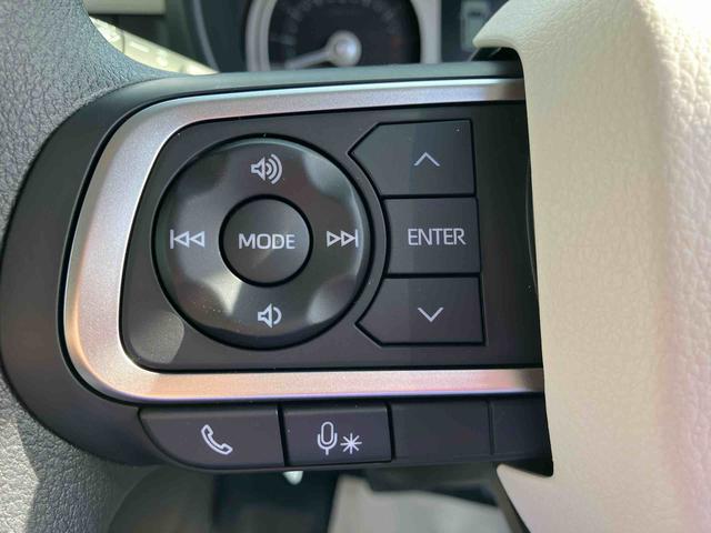 ムーヴキャンバスストライプスG 届出済未使用車2WD CVT 660cc 衝突被害軽減ブレーキ 横滑り防止装置 ABS サイドエアバッグ アイドリングストップ プッシュボタンスタート 両側電動スライドドア ディスプレイオーディオ 届出済未使用車(福島県)の中古車