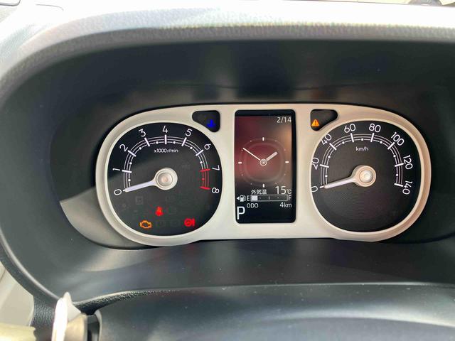 ムーヴキャンバスストライプスG 届出済未使用車2WD CVT 660cc 衝突被害軽減ブレーキ 横滑り防止装置 ABS サイドエアバッグ アイドリングストップ プッシュボタンスタート 両側電動スライドドア ディスプレイオーディオ 届出済未使用車(福島県)の中古車