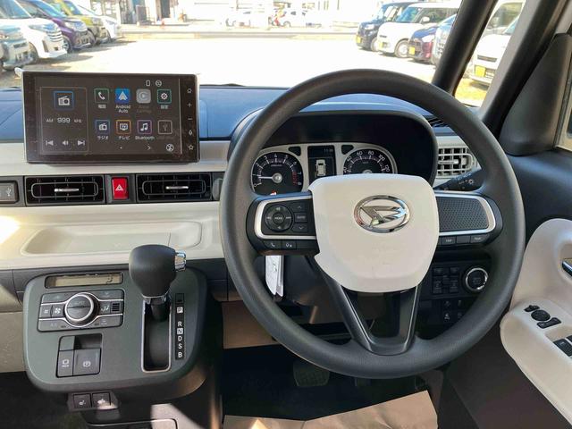 ムーヴキャンバスストライプスＧ２ＷＤ　ＣＶＴ　スマートアシスト　バックカメラ　オートホールド機能　　　　　電動パーキングブレーキ　両側電動スライドドア　シートヒーター　ベンチシート　アイドリングストップ　電動ドアミラー（福島県）の中古車