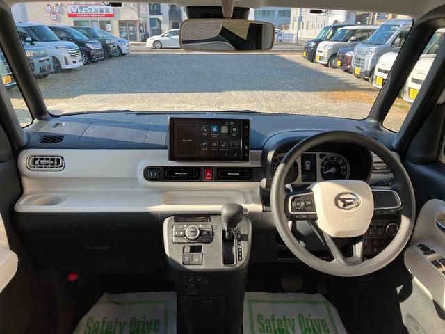 ムーヴキャンバスストライプスＧ２ＷＤ　スマートアシスト　ＣＶＴ　　シートヒーター　電動パーキングブレーキ　オートホールド機能　プッシュボタンスタート　ベンチシート　衝突警報機能　コーナーセンサー　バックカメラ（福島県）の中古車