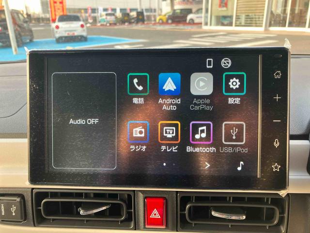 ムーヴキャンバスストライプスＧ　届出済未使用車　両側電動スライドドア２ＷＤ　ＣＶＴ　６６０ｃｃ　衝突被害軽減ブレーキ　横滑り防止装置　ＡＢＳ　アイドリングストップ　プッシュボタンスタート　両側電動スライドドア　ディスプレイオーディオ　バックモニター　届出済未使用車（福島県）の中古車