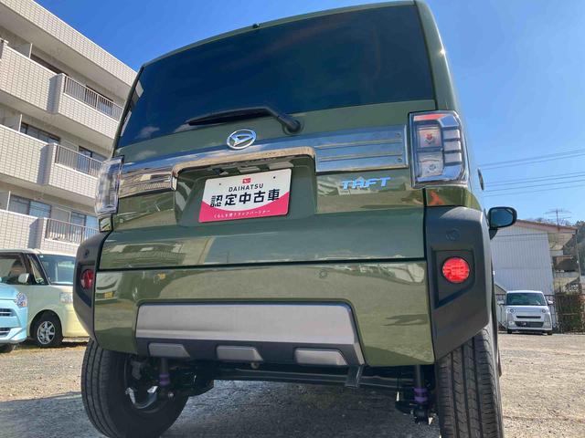 タフトＧターボ　ダーククロムベンチャーターボ　２ＷＤ　ＣＶＴ　スマートアシスト　スカイフィールトップ　シートヒーター　　全車速追従機能付ＡＣＣ　電動パーキングブレーキ　オートホールド機能　プッシュボタンスタート　　衝突警報機能（福島県）の中古車