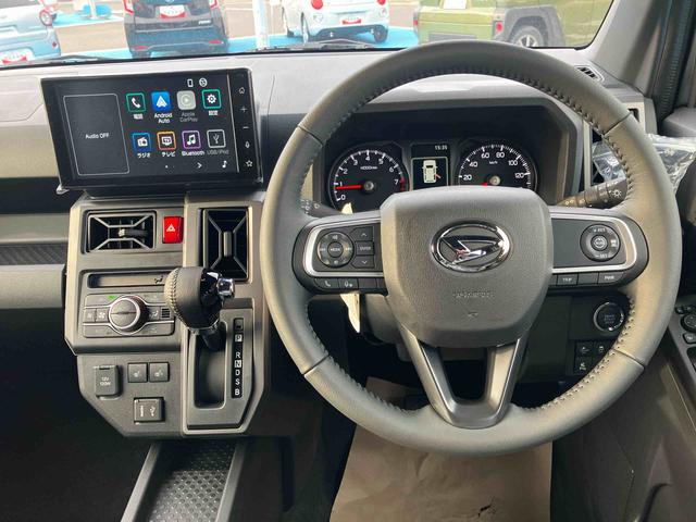 タフトＧターボ　ダーククロムベンチャー　４ＷＤ　届出済未使用車４ＷＤ　ＣＶＴ　６６０ｃｃ　ディスプレイオーディオ　バックモニター　衝突被害軽減ブレーキ　横滑り防止装置　ＡＢＳ　サイドエアバッグ　アイドリングストップ　プッシュボタンスタート　届出済未使用車（福島県）の中古車