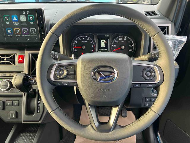 タフトＧターボ　ダーククロムベンチャー　４ＷＤ　届出済未使用車４ＷＤ　ＣＶＴ　６６０ｃｃ　ディスプレイオーディオ　バックモニター　衝突被害軽減ブレーキ　横滑り防止装置　ＡＢＳ　サイドエアバッグ　アイドリングストップ　プッシュボタンスタート　届出済未使用車（福島県）の中古車