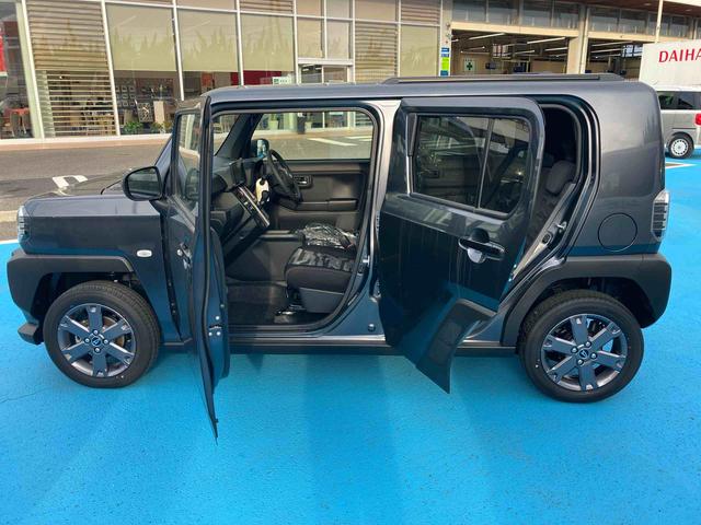 タフトＧターボ　ダーククロムベンチャー　４ＷＤ　届出済未使用車４ＷＤ　ＣＶＴ　６６０ｃｃ　ディスプレイオーディオ　バックモニター　衝突被害軽減ブレーキ　横滑り防止装置　ＡＢＳ　サイドエアバッグ　アイドリングストップ　プッシュボタンスタート　届出済未使用車（福島県）の中古車