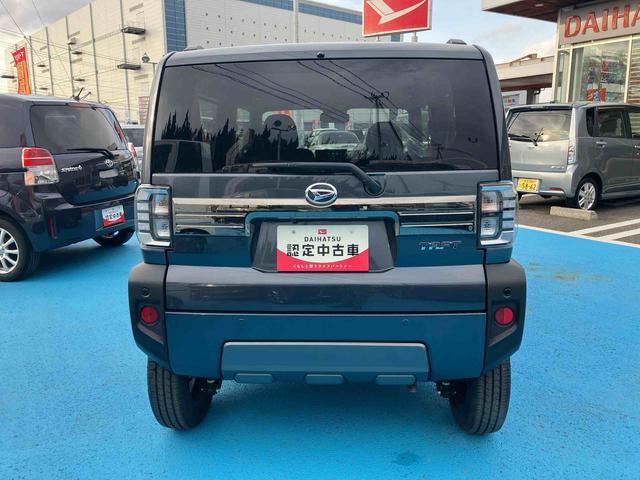 タフトＧターボ　ダーククロムベンチャー　４ＷＤ　届出済未使用車４ＷＤ　ＣＶＴ　６６０ｃｃ　ディスプレイオーディオ　バックモニター　衝突被害軽減ブレーキ　横滑り防止装置　ＡＢＳ　サイドエアバッグ　アイドリングストップ　プッシュボタンスタート　届出済未使用車（福島県）の中古車