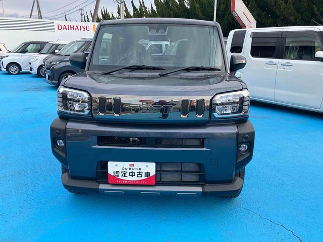 タフトＧターボ　ダーククロムベンチャー　４ＷＤ　届出済未使用車４ＷＤ　ＣＶＴ　６６０ｃｃ　ディスプレイオーディオ　バックモニター　衝突被害軽減ブレーキ　横滑り防止装置　ＡＢＳ　サイドエアバッグ　アイドリングストップ　プッシュボタンスタート　届出済未使用車（福島県）の中古車